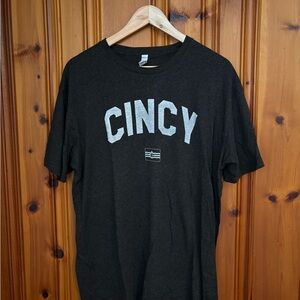 Rivertown Inkery CINCY Dark Grey T-Shirt